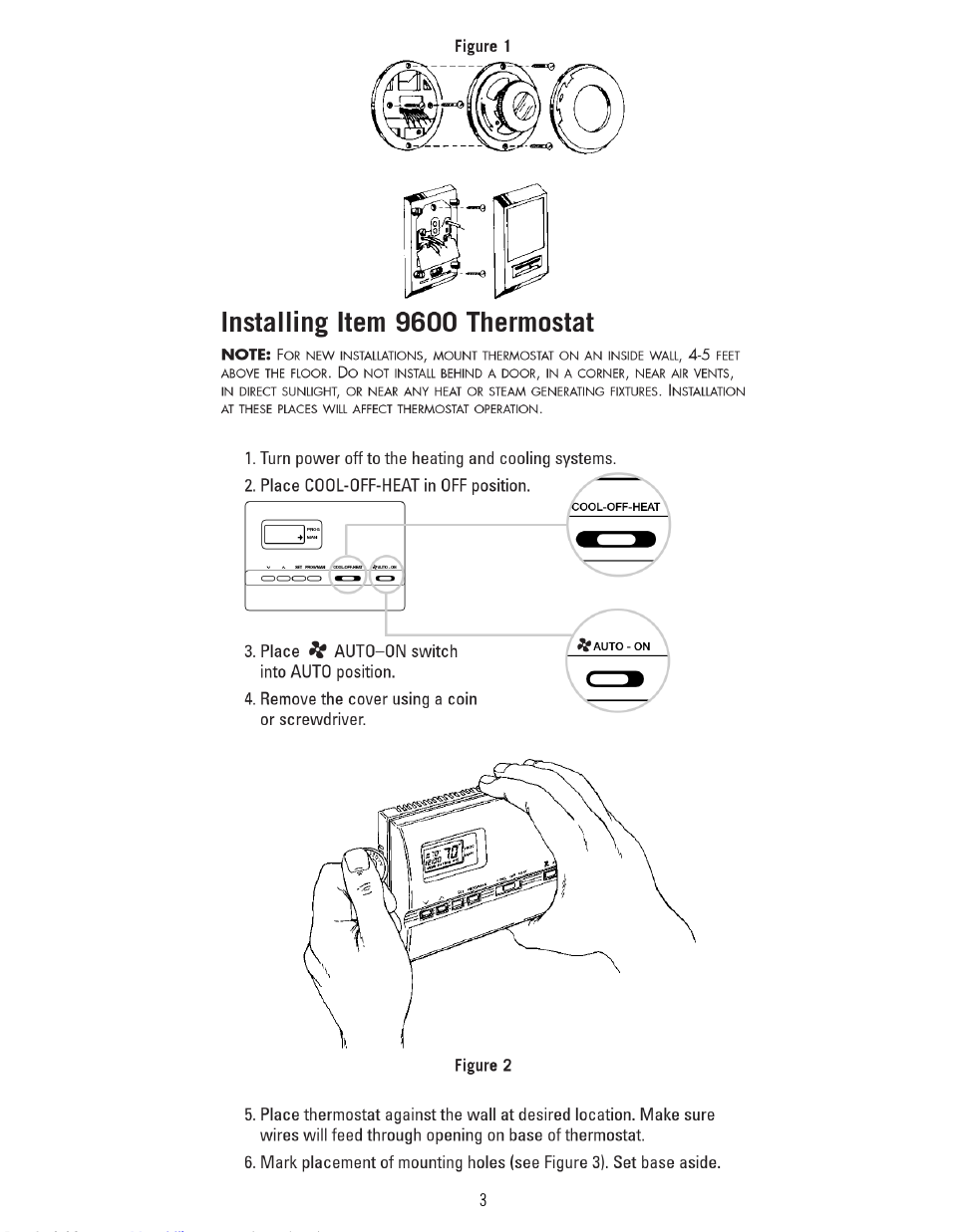 Robertshaw 9600 User Manual Page 3 Free PDF Download (12