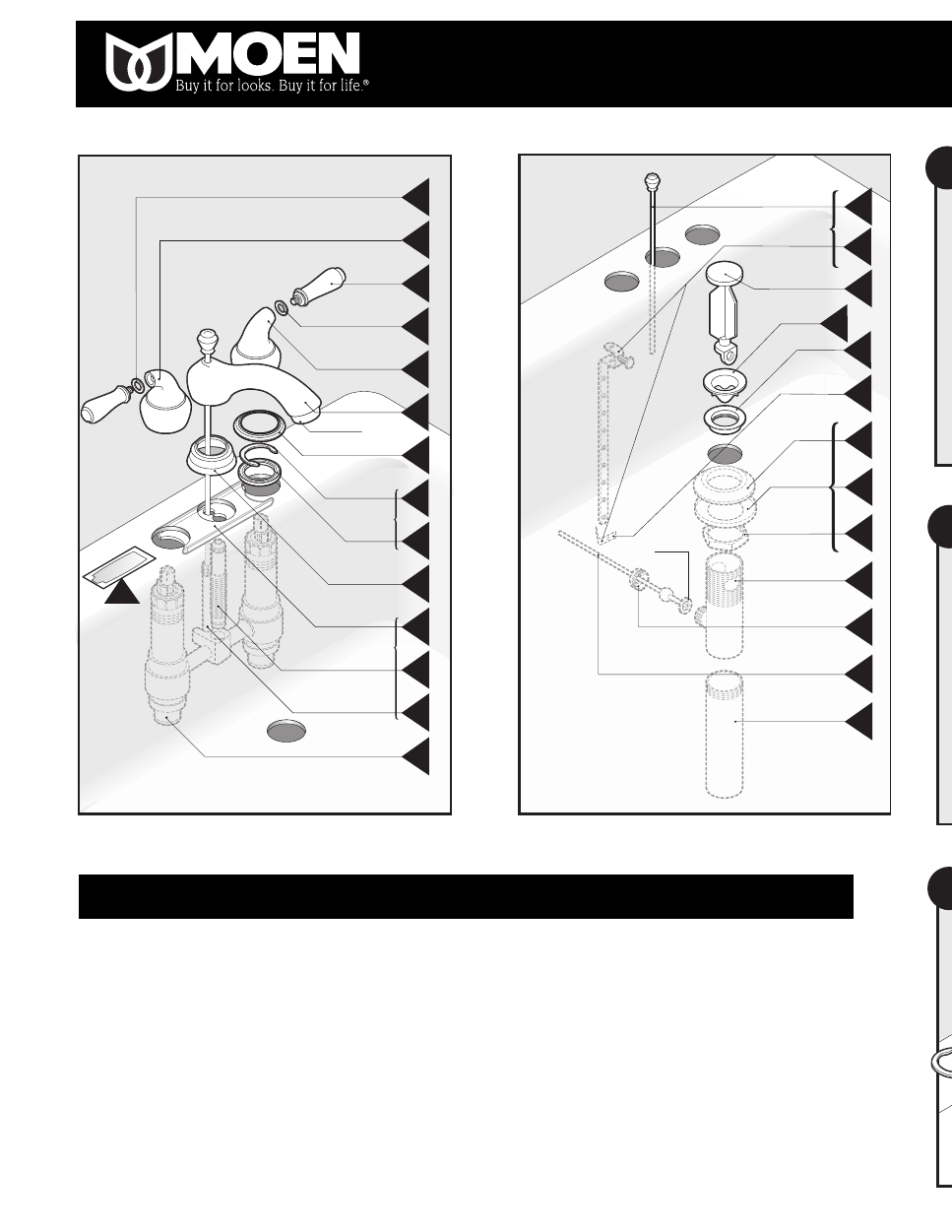 Moen TWOHANDLE LAVATORY FAUCET 4560 User's Manual Page 2 Free