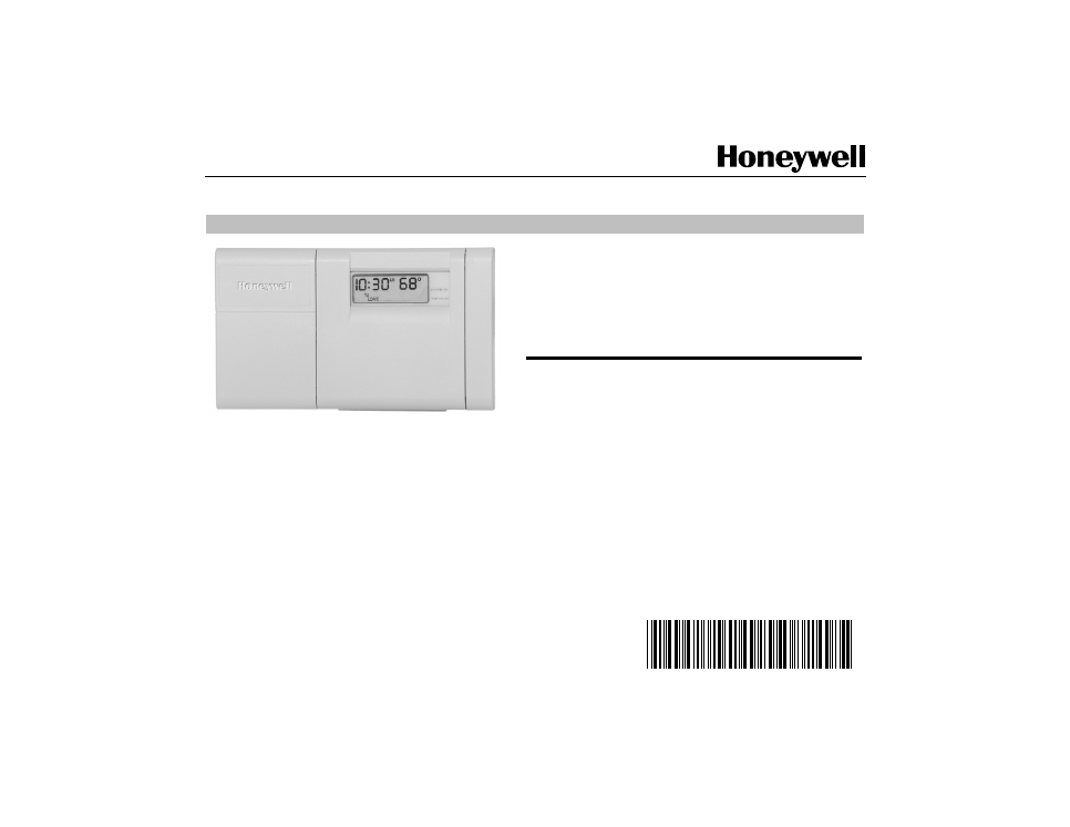 Honeywell MAGICSTAT CT3200 User's Manual Free PDF Download (24 Pages)