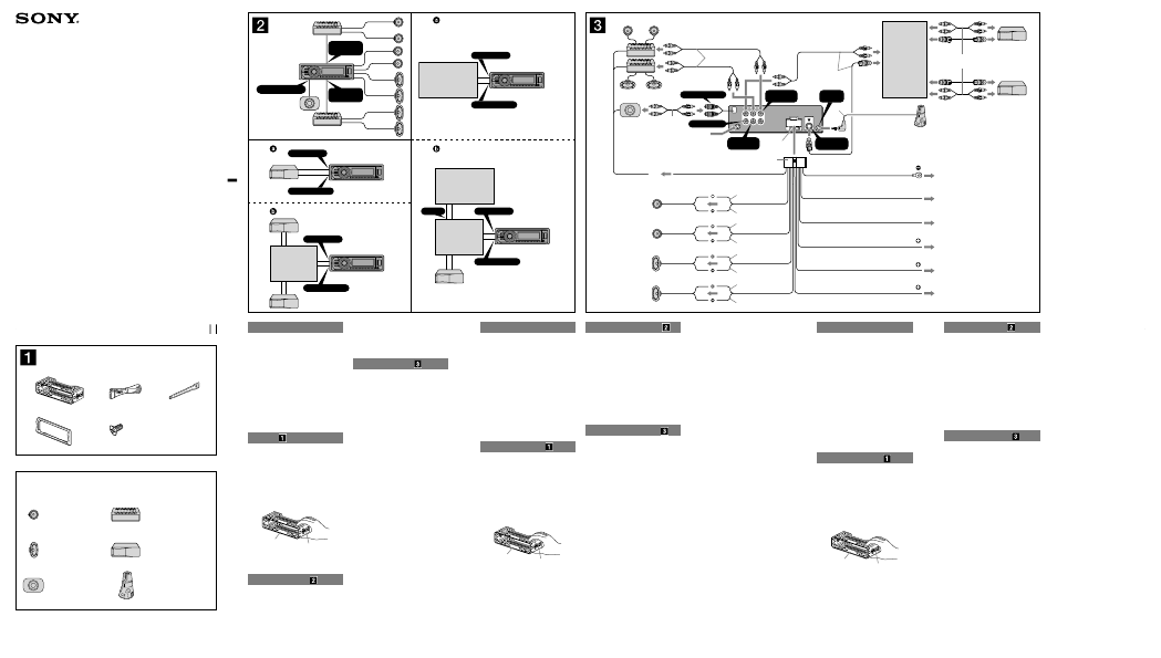[DIAGRAM] Sony Cdx Gt630ui Wiring Diagram