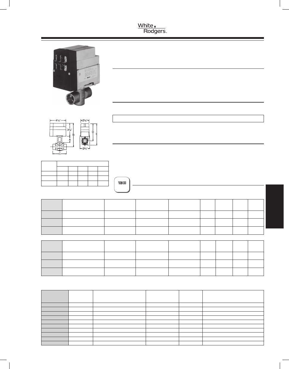 White Rodgers 1361102 Hydronic Zone Controls Catalog Page Free PDF