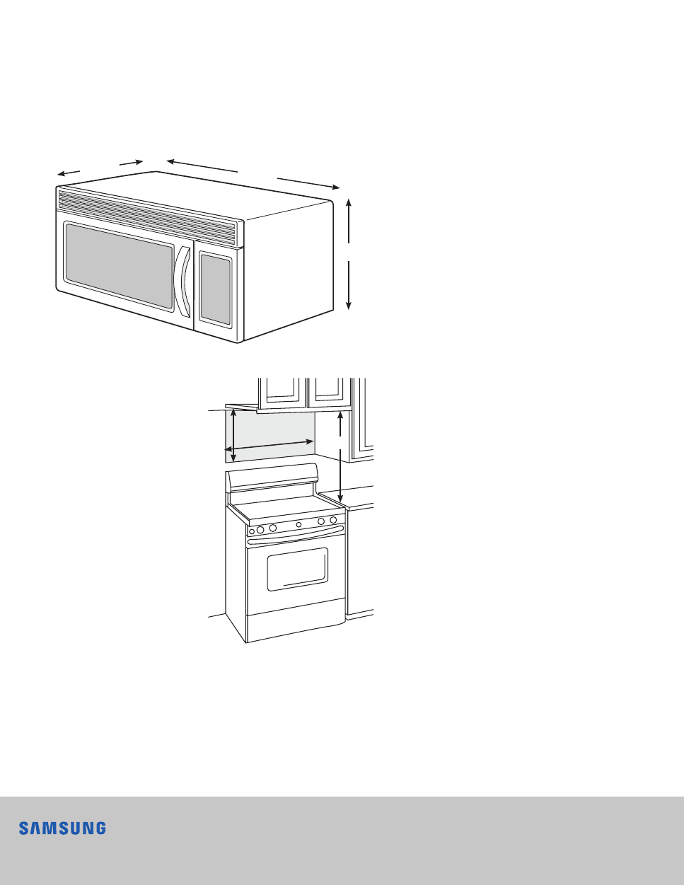 Samsung ME20H705MSS/AA Specification Sheet Page 2 Free PDF Download
